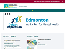 Tablet Screenshot of edmonton.cmha.ca